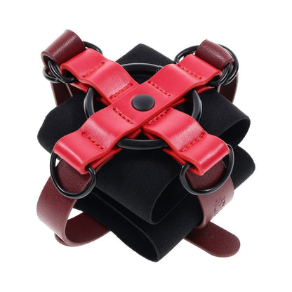 SPORTSHEETS - SEX & MISCHIEF EX'S & OH'S CROSS CUFFS