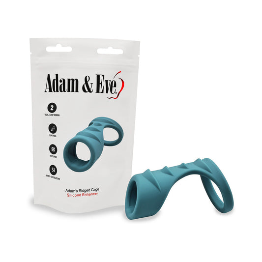 ADAM & EVE - ADAM'S RIDGED CAGE (BAG PACKAGING)