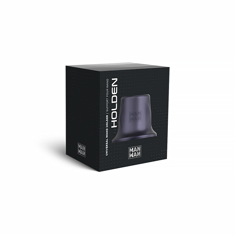 LOVELY PLANET - SUPORTE UNIVERSAL PARA VIBRADOR MAN WAN HOLDEN PRETO AMEIXA