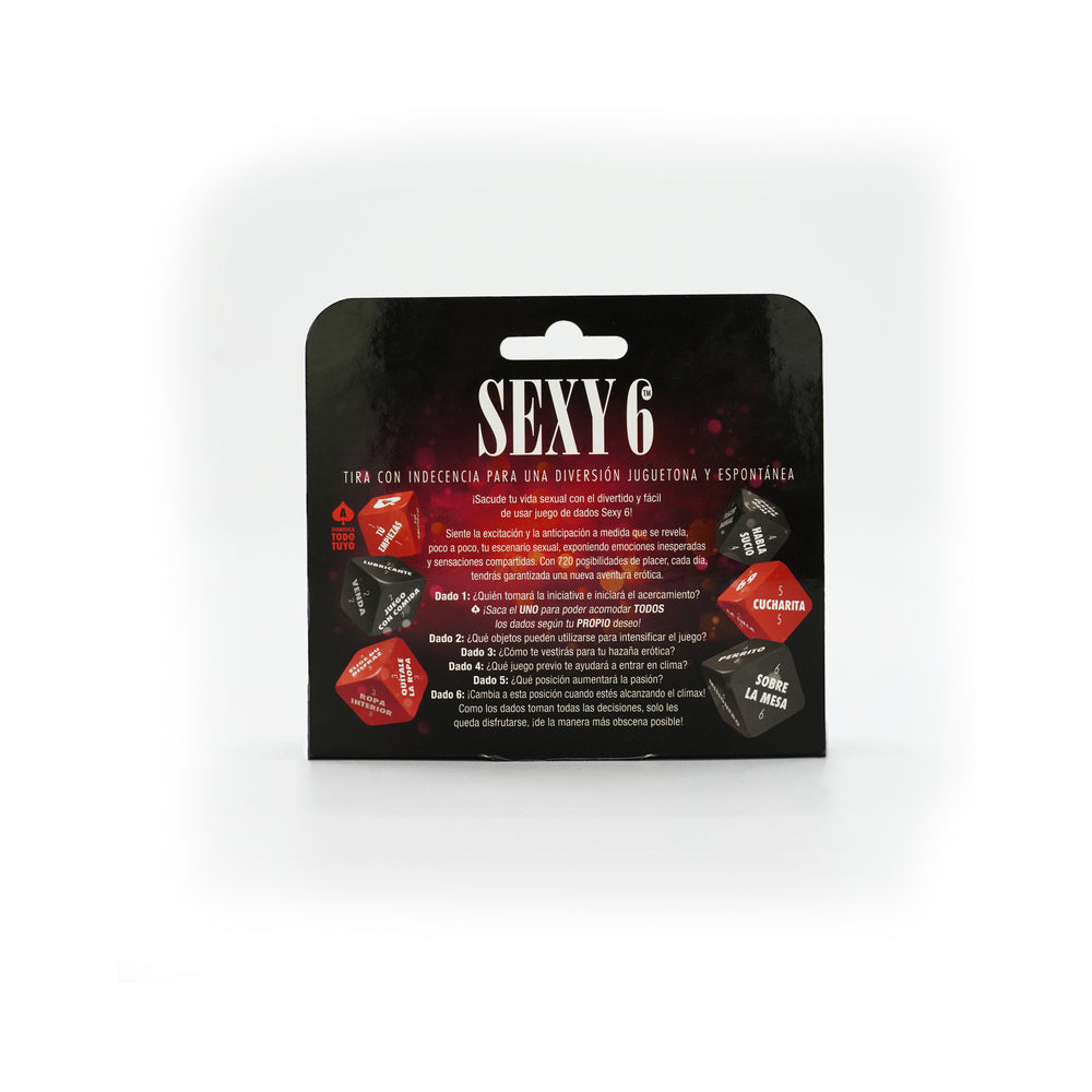 CREATIVE CONCEPTIONS - SEXY 6 DICE GAME SEX EDITION SPANISH