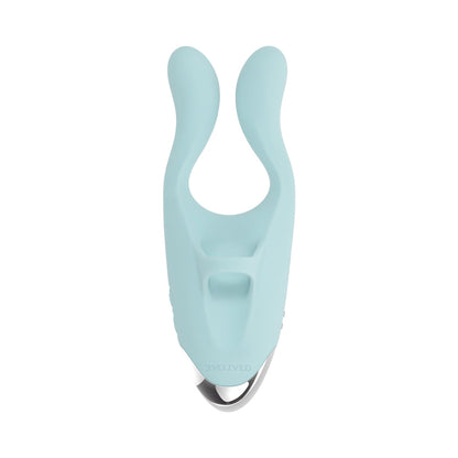 EVOLVED - COUPLES THERAPY RECHARGEABLE SILICONE FLEXIBLE ARM TAPPING FINGER VIBRATOR MINT