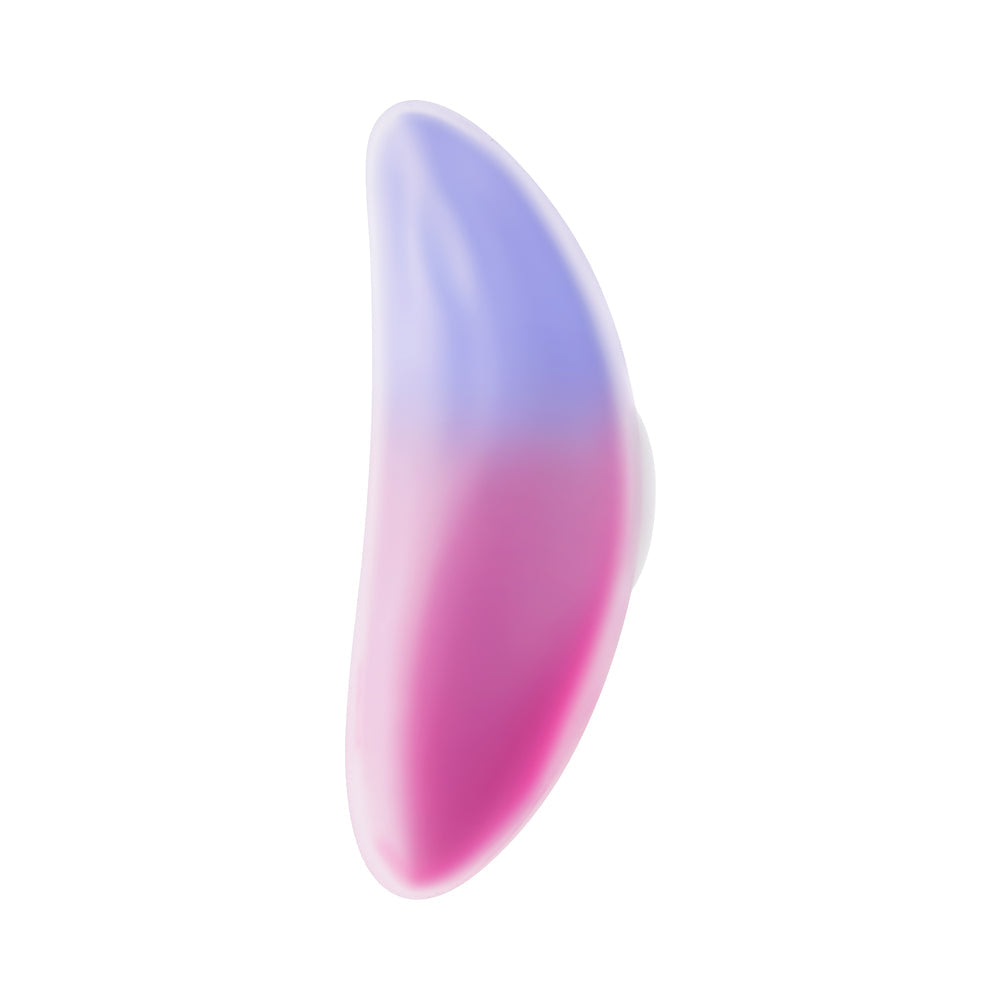 EVOLVED - PARADISE PANTY RECHARGEABLE SILICONE REMOTE-CONTROLLED WEARABLE VIBRATOR PINK/PURPLE