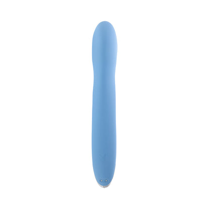 PLAYBOY - UP & AWAY RECHARGEABLE SILICONE RABBIT VIBRATOR BLUE
