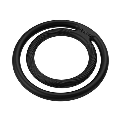 NEXUS DOUBLE ENDURO SILICONE COCK AND BALL RING