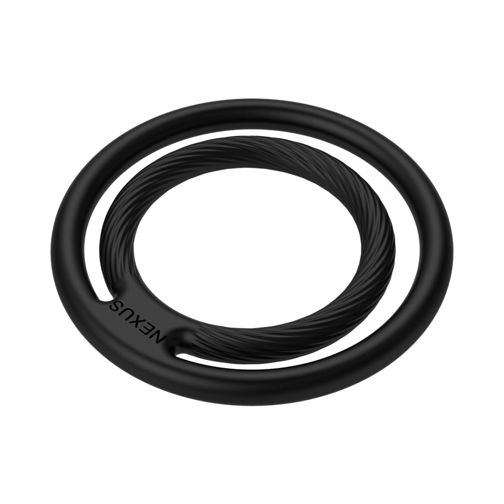 NEXUS DOUBLE ENDURO SILICONE COCK AND BALL RING