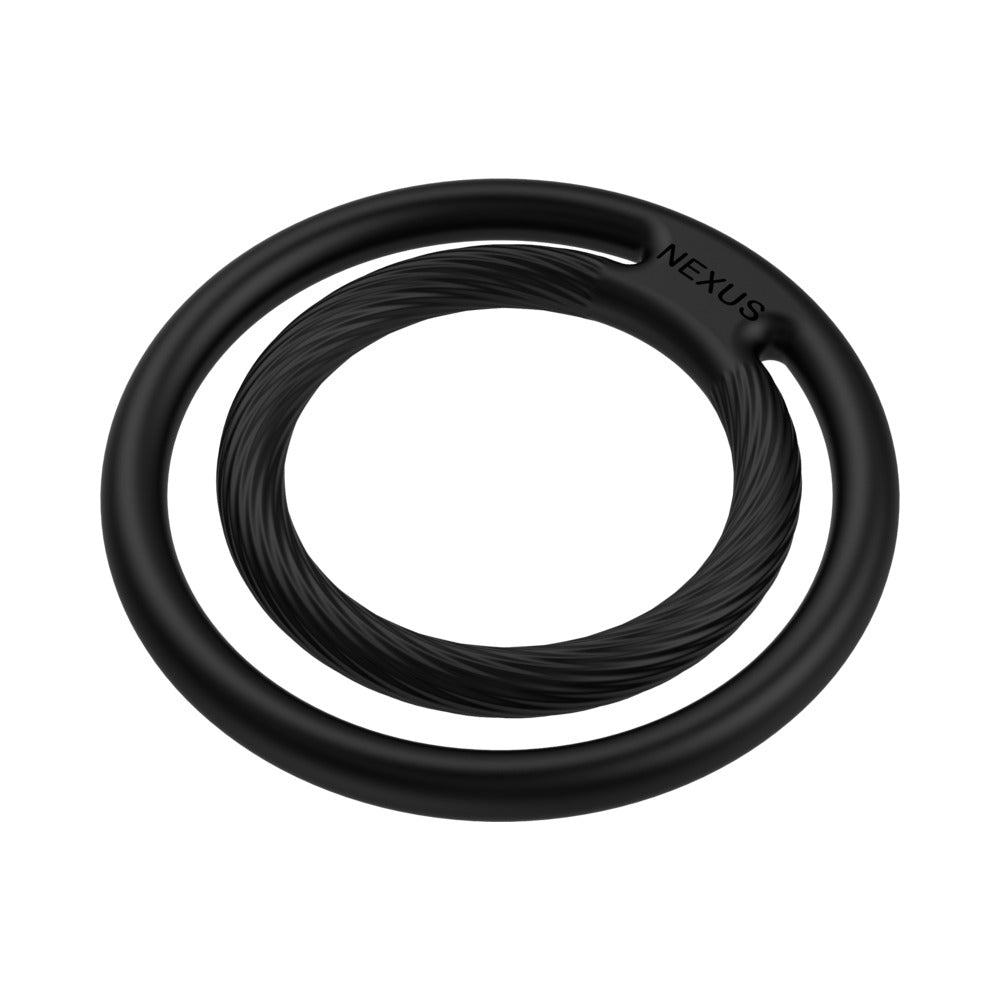 NEXUS DOUBLE ENDURO SILICONE COCK AND BALL RING