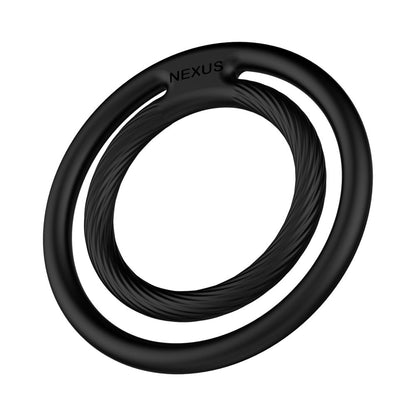 NEXUS DOUBLE ENDURO SILICONE COCK AND BALL RING