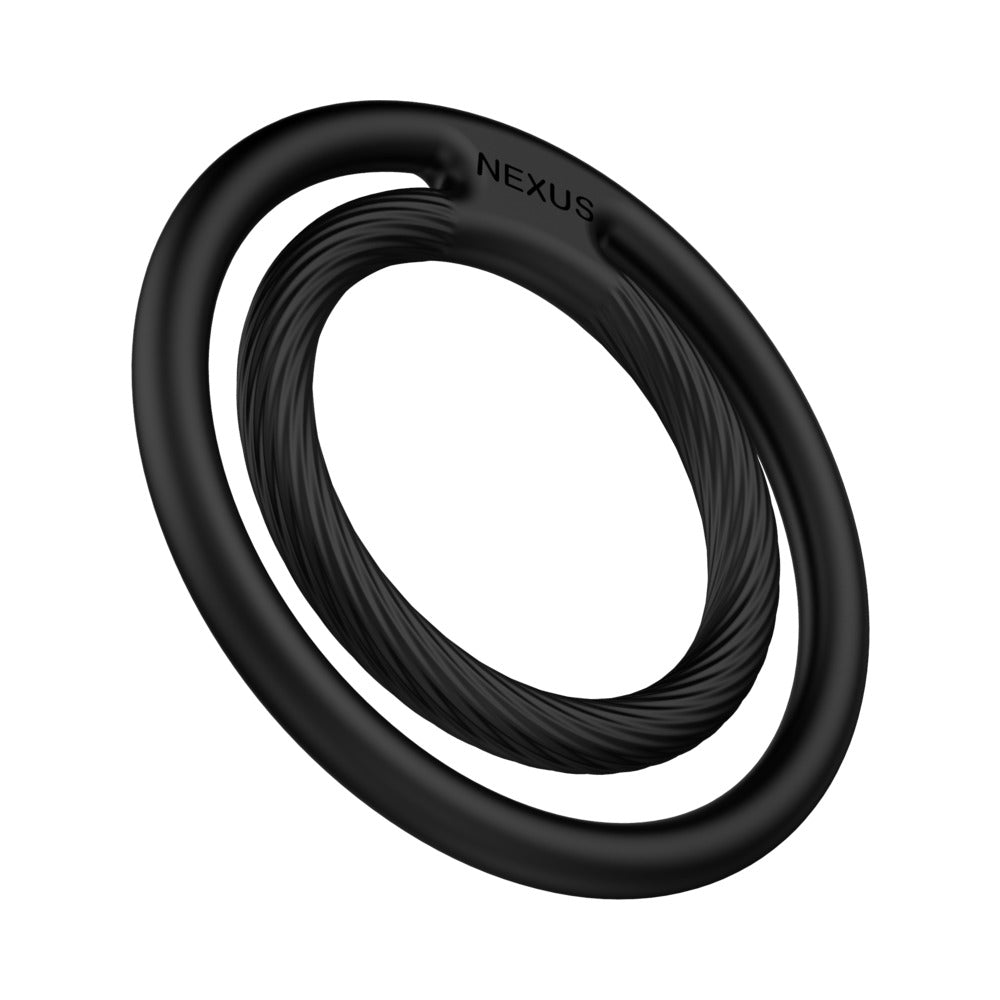 NEXUS DOUBLE ENDURO SILICONE COCK AND BALL RING