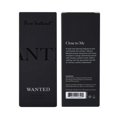 CLASSIC BRANDS - PURE INSTINCT PHEROMONE EAU DE PARFUM WANTED 2 FLOZ | 60 ML