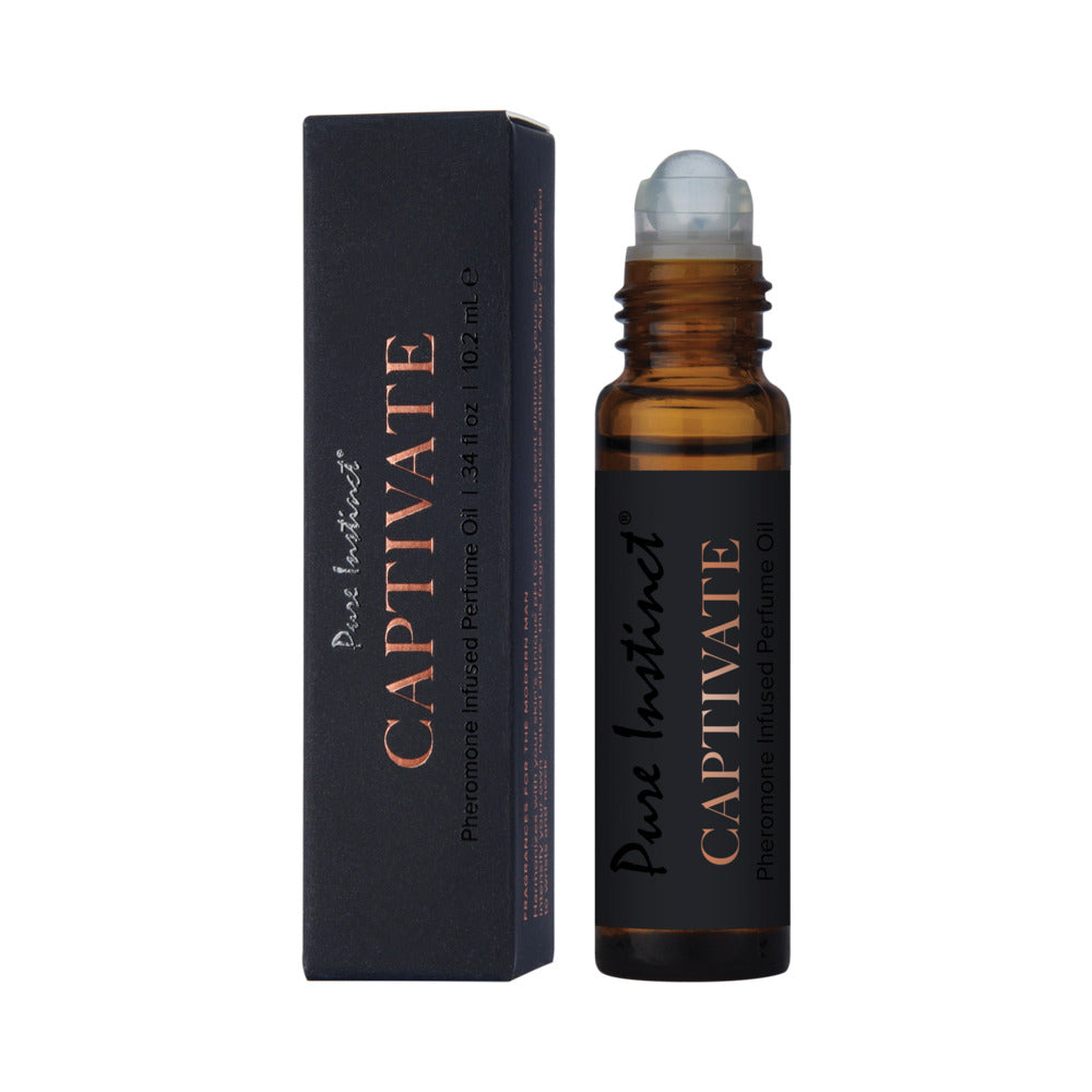 CLASSIC BRANDS - PURE INSTINCT PHEROMONE PERFUME OIL CAPTIVATE 10.2 ML | 0.34 ML