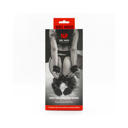 CREATIVE CONCEPTIONS - SEI MIO HOGTIED AND SATISFIED HOG TIE & CUFF SET