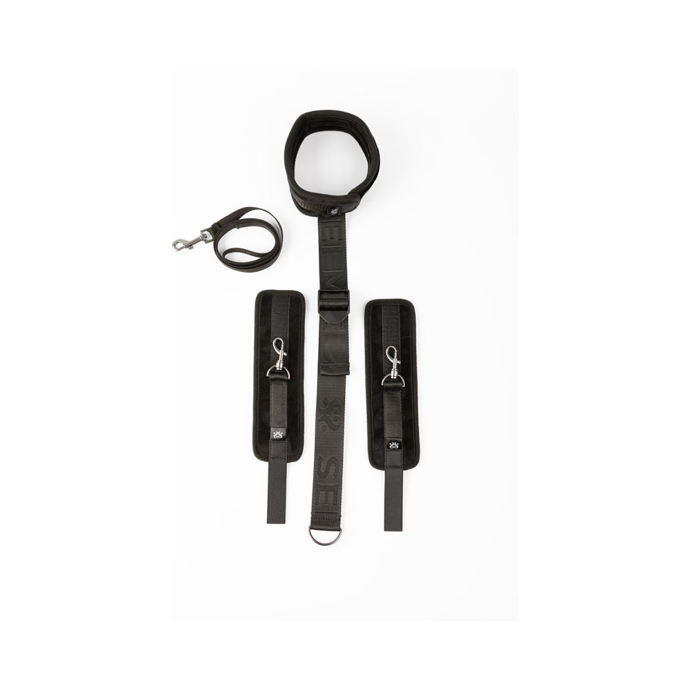 CREATIVE CONCEPTIONS - SEI MIO KIT DE RESTRINÇÃO AJUSTÁVEL PARA PESCOÇO E PULSOS