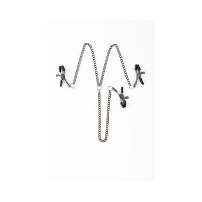 CREATIVE CONCEPTIONS - SEI MIO TRIPLE TEASE ADJUSTABLE NIPPLE AND CLIT CLAMP SET