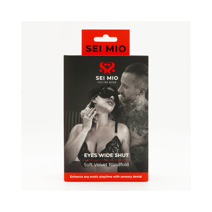 CREATIVE CONCEPTIONS - SEI MIO EYES WIDE SHUT SOFT VELVET BLINDFOLD