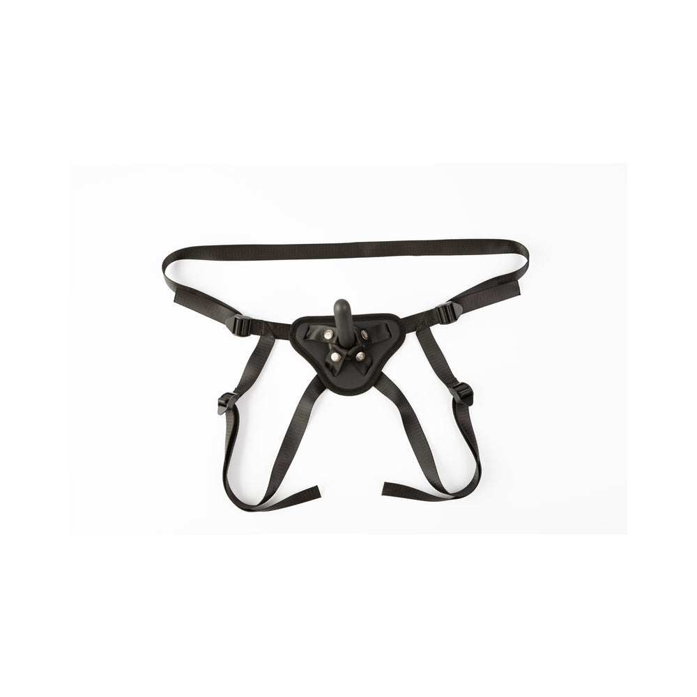 CREATIVE CONCEPTIONS - SEI MIO PERFECTLY PEGGED BEGINNERS STRAP-ON HARNESS AND 5 IN. DILDO