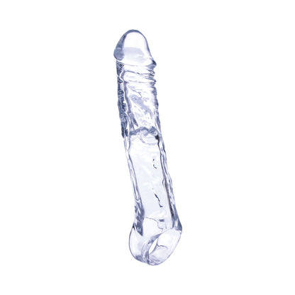 NASSTOYS - EXTENSOR DE PÉNIS MÁGICO & ANEL ESCROTAL 19 CM TRANSPARENTE