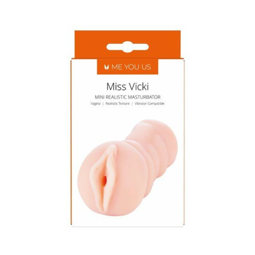 ME YOU US - MASTURBADOR MINI REALISTA MISS VICKI BAUNILHA