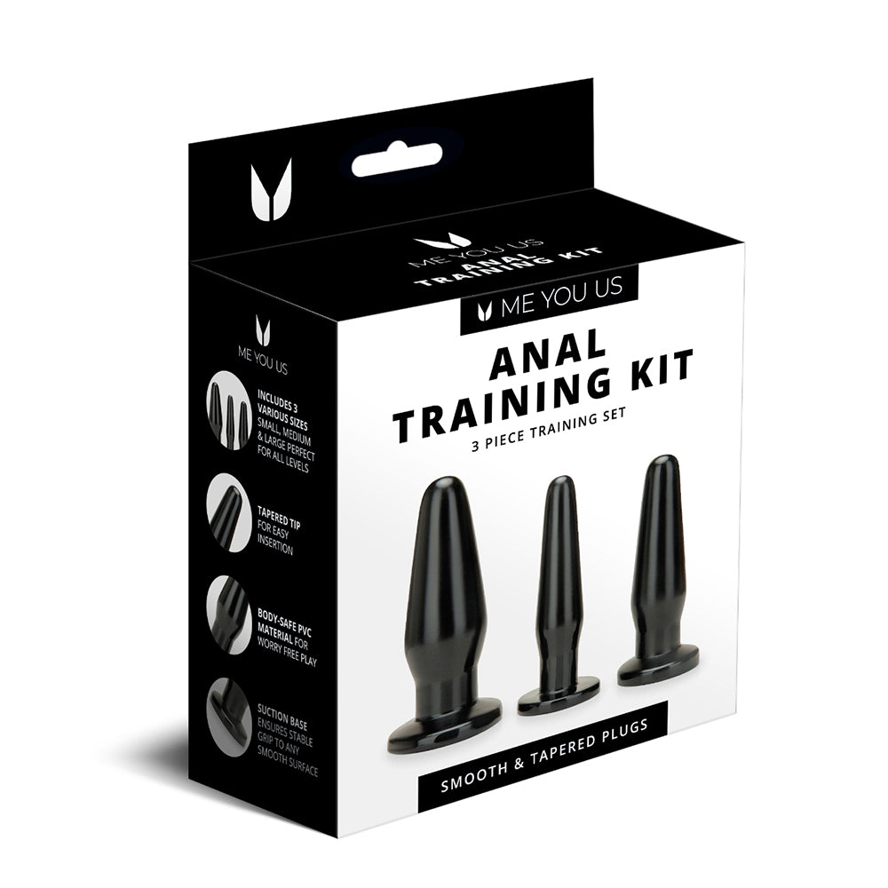 ME YOU US - KIT DE TREINO ANAL CONJUNTO DE 3 PLUGS