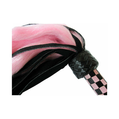 RUFF DOGGIE STYLES - MINI FLOGGER EM CAMURÇA E PELO