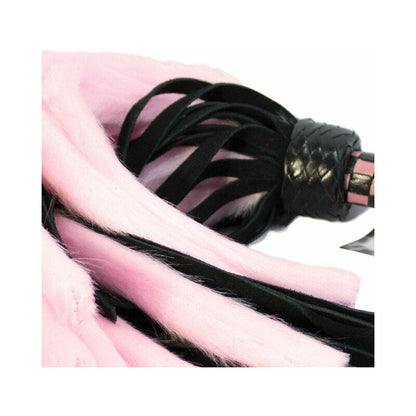 RUFF DOGGIE STYLES - MINI FLOGGER EM CAMURÇA E PELO