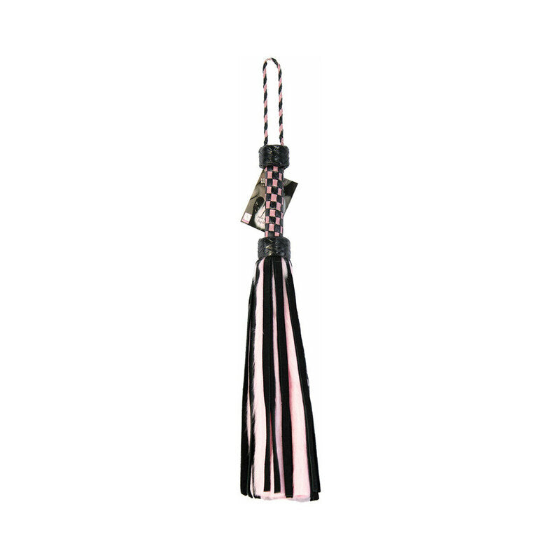RUFF DOGGIE STYLES - MINI FLOGGER EM CAMURÇA E PELO