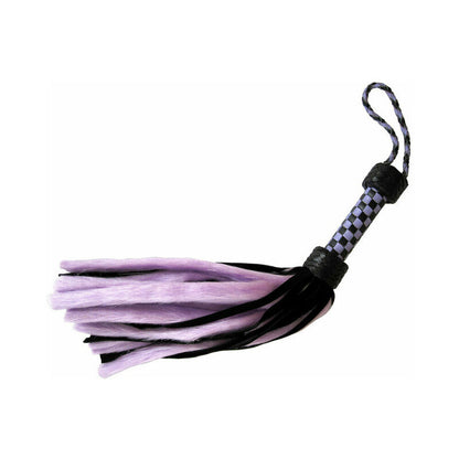 RUFF DOGGIE STYLES - MINI FLOGGER EM CAMURÇA E PELO