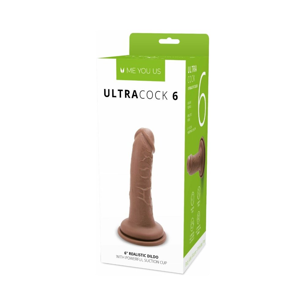 ME YOU US - ULTRA COCK 6 IN. REALISTIC DILDO