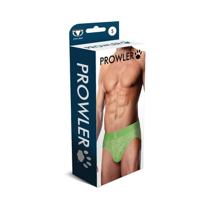 PROWLER - LACE OPEN BACK BRIEF NEON