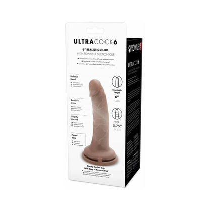 PROWLER RED - ULTRA COCK 6 IN. REALISTIC DILDO