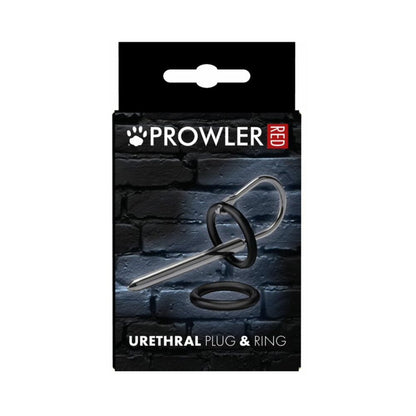 PROWLER RED - PLUG URETRAL E ANEL EM AÇO INOXIDÁVEL