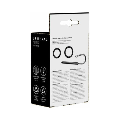 PROWLER RED - PLUG URETRAL E ANEL EM AÇO INOXIDÁVEL
