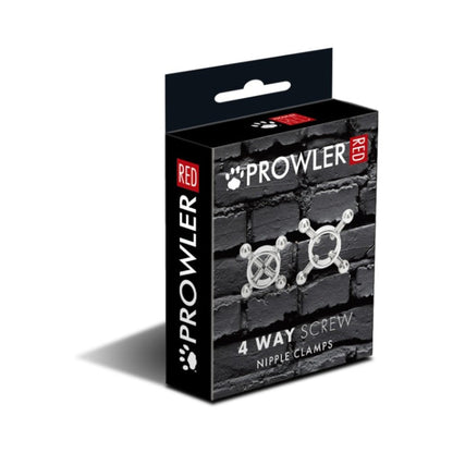 PROWLER RED - 4 WAY SCREW NIPPLE CLAMP SET