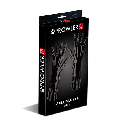 PROWLER RED - BLACK LATEX GLOVES