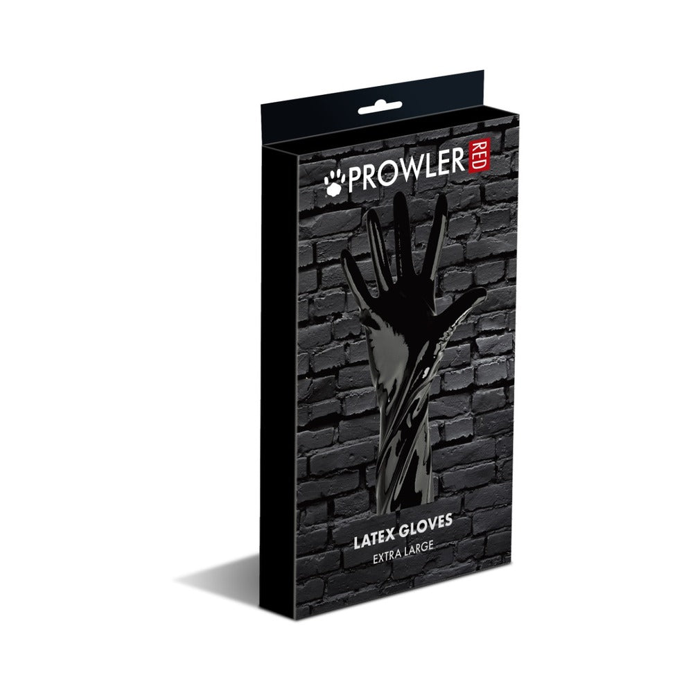 PROWLER RED - BLACK LATEX GLOVES