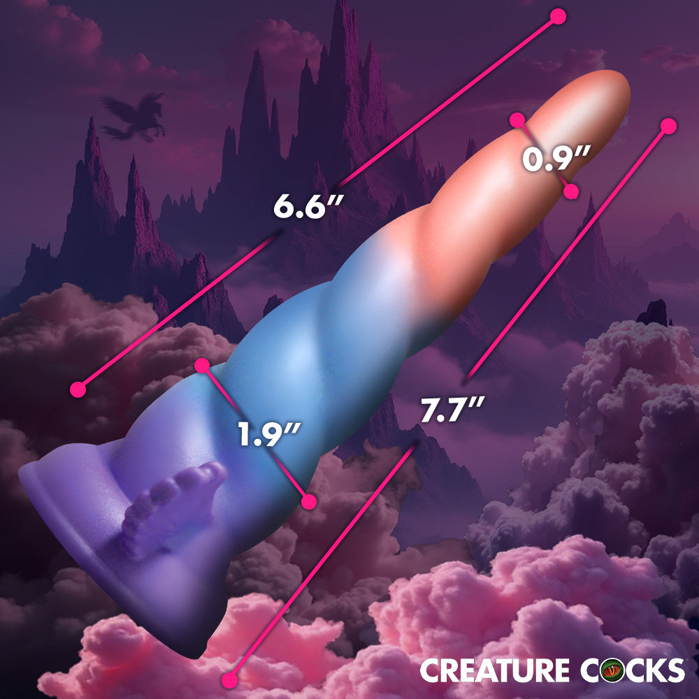 XR BRANDS - CREATURE COCKS DREAM RIDER SILICONE DILDO