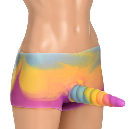 XR BRANDS - CREATURE COCKS UNICORN SILICONE STRAP-ON