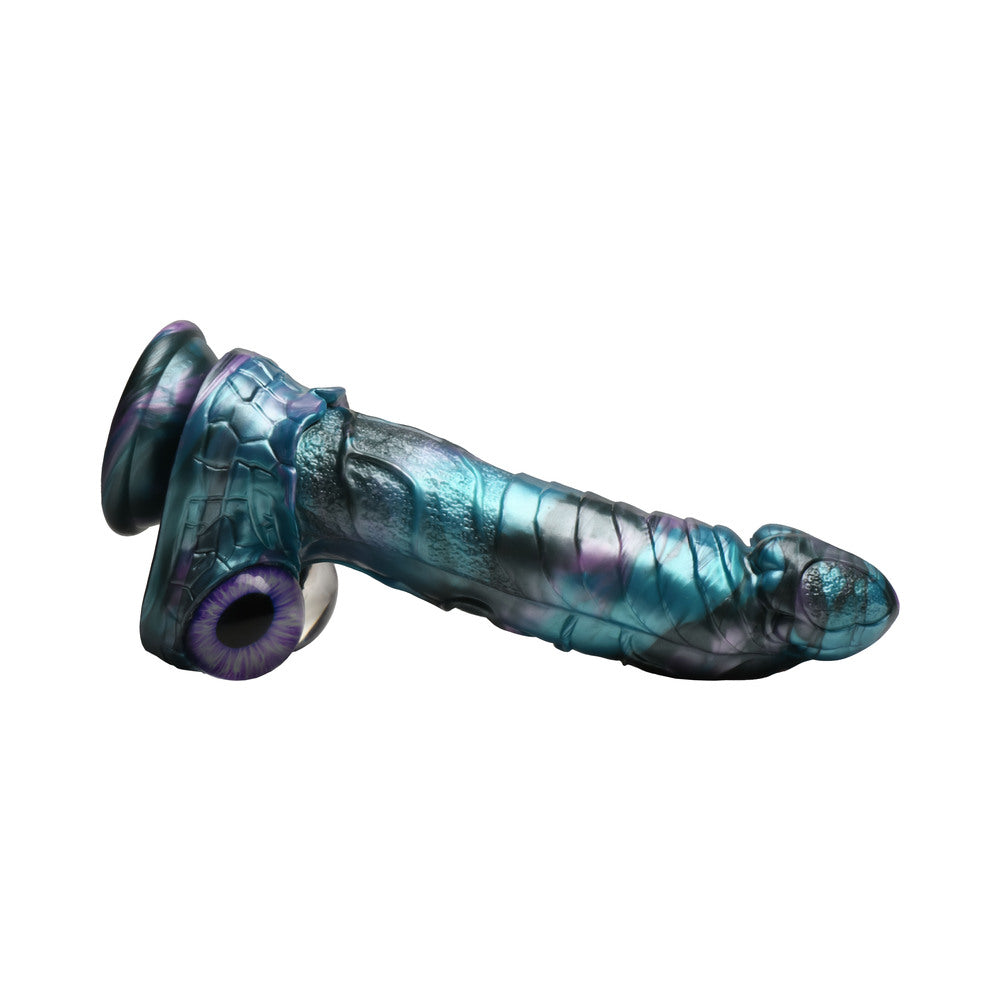 XR BRANDS - CREATURE COCKS ASTRO-THRUST THRUSTING & VIBRATING SILICONE DILDO