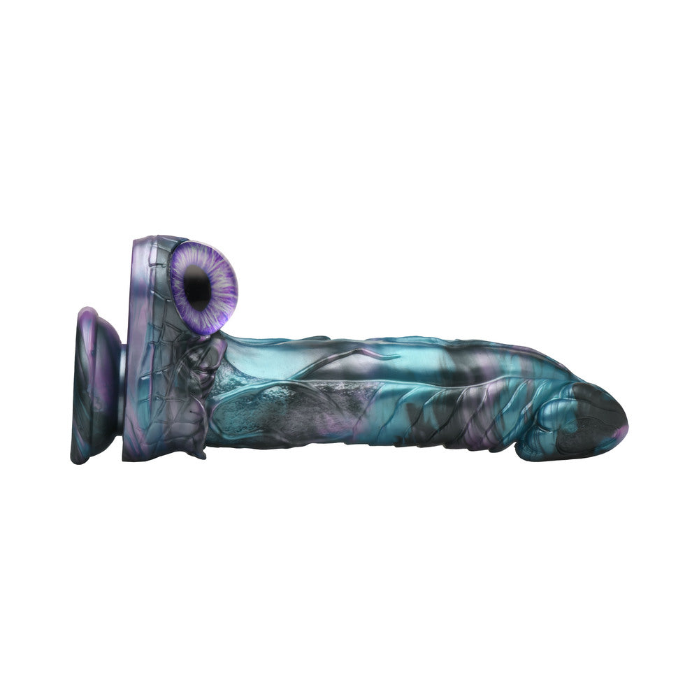 XR BRANDS - CREATURE COCKS ASTRO-THRUST THRUSTING & VIBRATING SILICONE DILDO