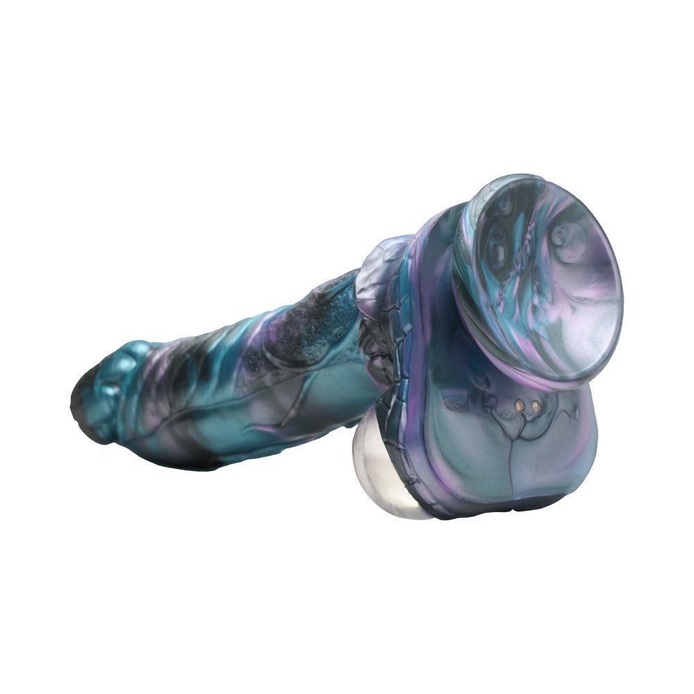 XR BRANDS - CREATURE COCKS ASTRO-THRUST THRUSTING & VIBRATING SILICONE DILDO