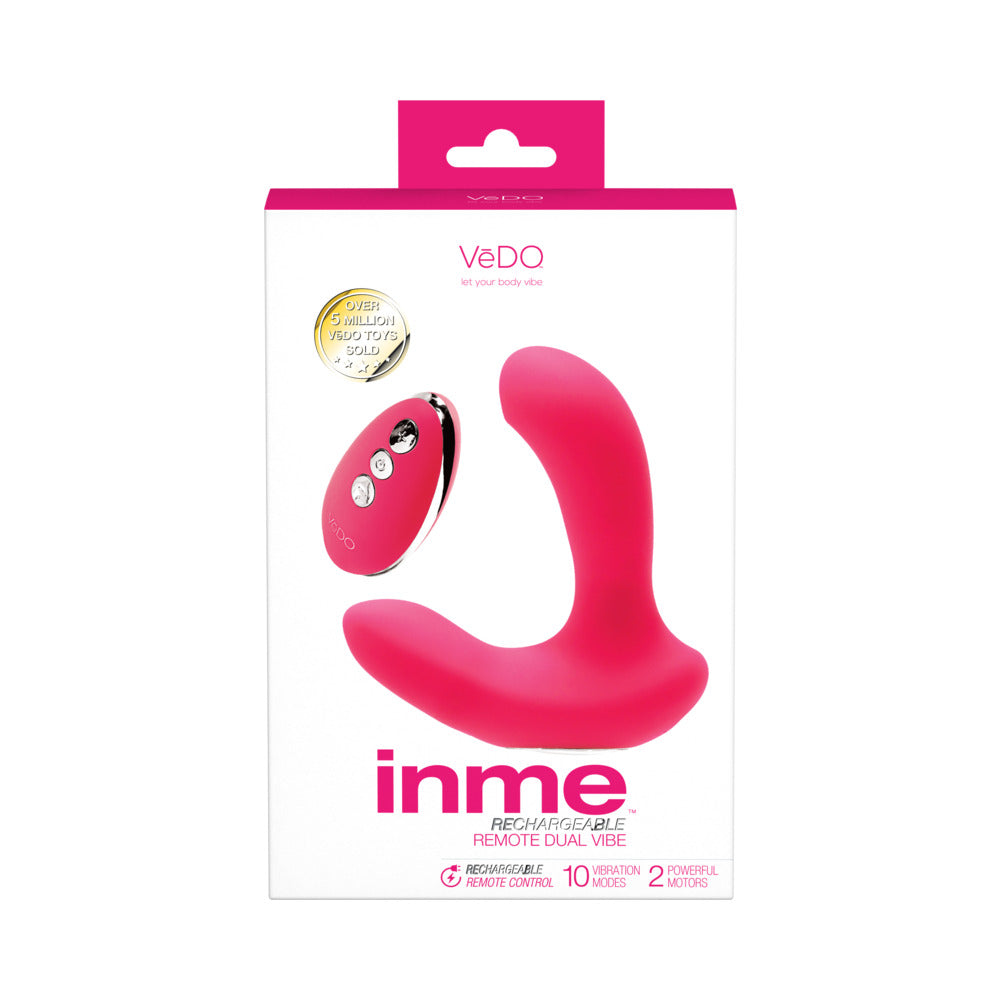 VEDO - INME RECHARGEABLE DUAL VIBE WITH REMOTE