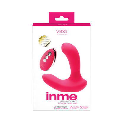 VEDO - INME RECHARGEABLE DUAL VIBE WITH REMOTE
