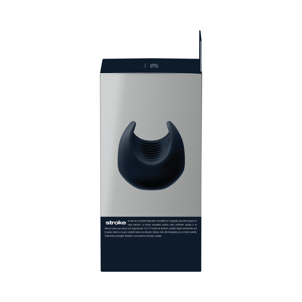 VEDO - STROKE RECHARGEABLE VIBRATING STROKER BLACK