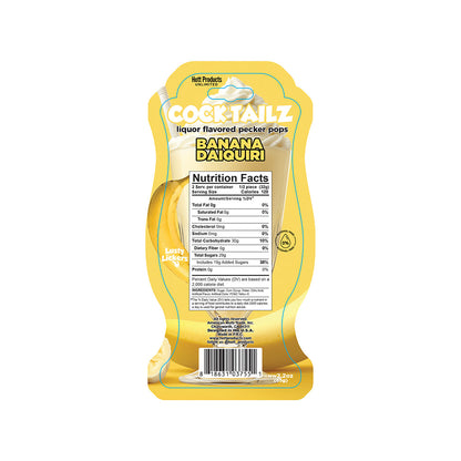 HOTT PRODUCTS - COCKTAILZ PECKER POPS BANANA DAIQUIRI