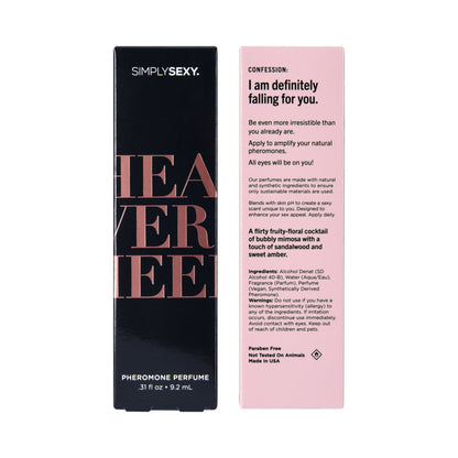 CLASSIC BRANDS - SIMPLY SEXY PHEROMONE PERFUME SPRAY HEAD OVER HEELS 0.31 OZ.