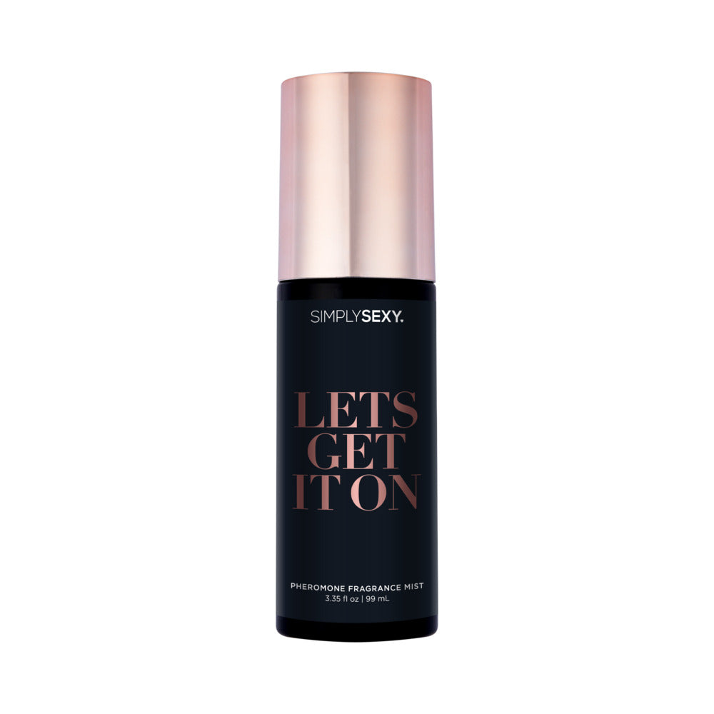 CLASSIC BRANDS - SIMPLY SEXY PHEROMONE BODY MIST LET'S GET IT ON 3.35 OZ.