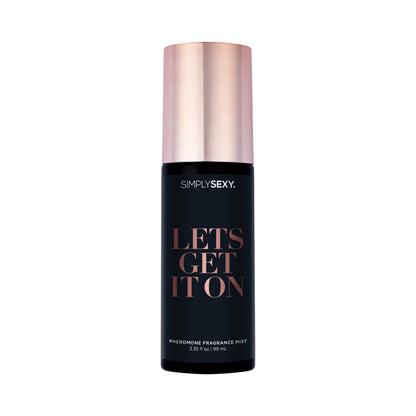 CLASSIC BRANDS - SIMPLY SEXY PHEROMONE BODY MIST LET'S GET IT ON 3.35 OZ.