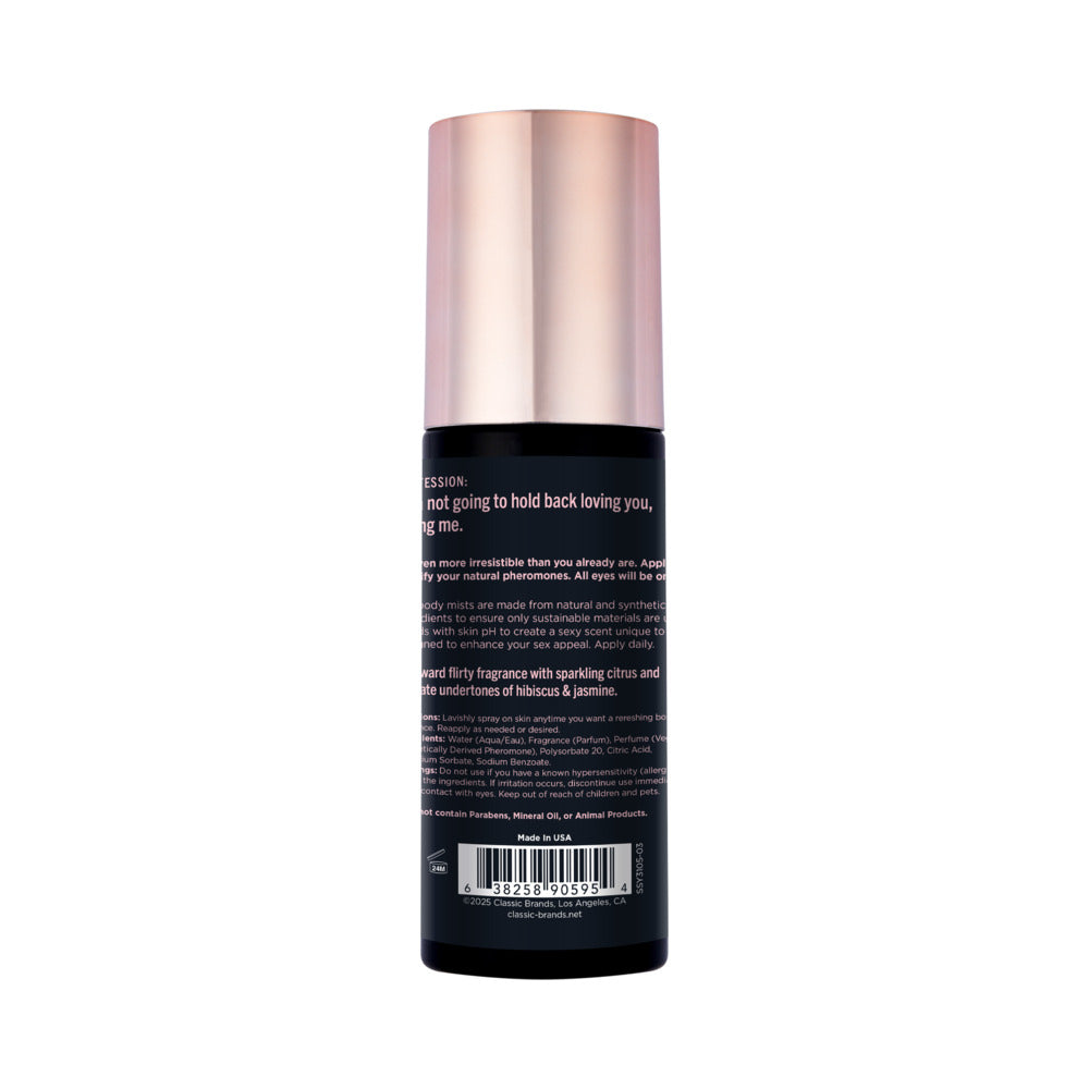 CLASSIC BRANDS - SIMPLY SEXY PHEROMONE BODY MIST LET'S GET IT ON 3.35 OZ.