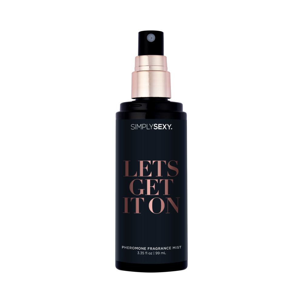 CLASSIC BRANDS - SIMPLY SEXY PHEROMONE BODY MIST LET'S GET IT ON 3.35 OZ.