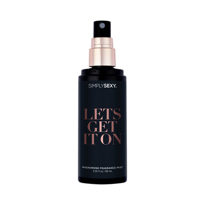 CLASSIC BRANDS - SIMPLY SEXY PHEROMONE BODY MIST LET'S GET IT ON 3.35 OZ.