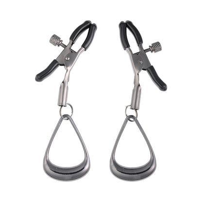 SPORTSHEETS - VELVET NOIR TUGGABLE NIPPLE CLAMPS